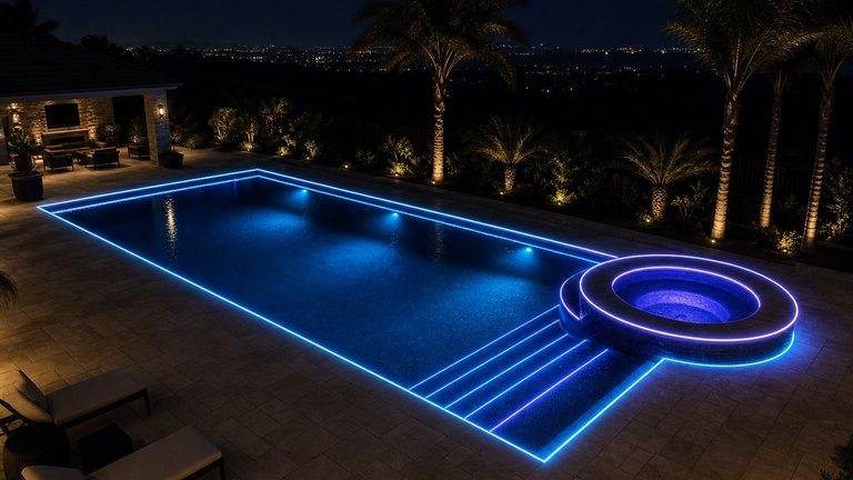 Fiber Optic Pool Lighting Kit Sizing Guide: 50 m, 100 m or 200 m?